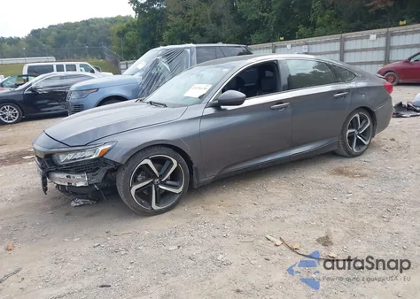 2020 Honda Accord Sport z USA, uszkodzony, nr VIN 1HGCV1F38LA093923